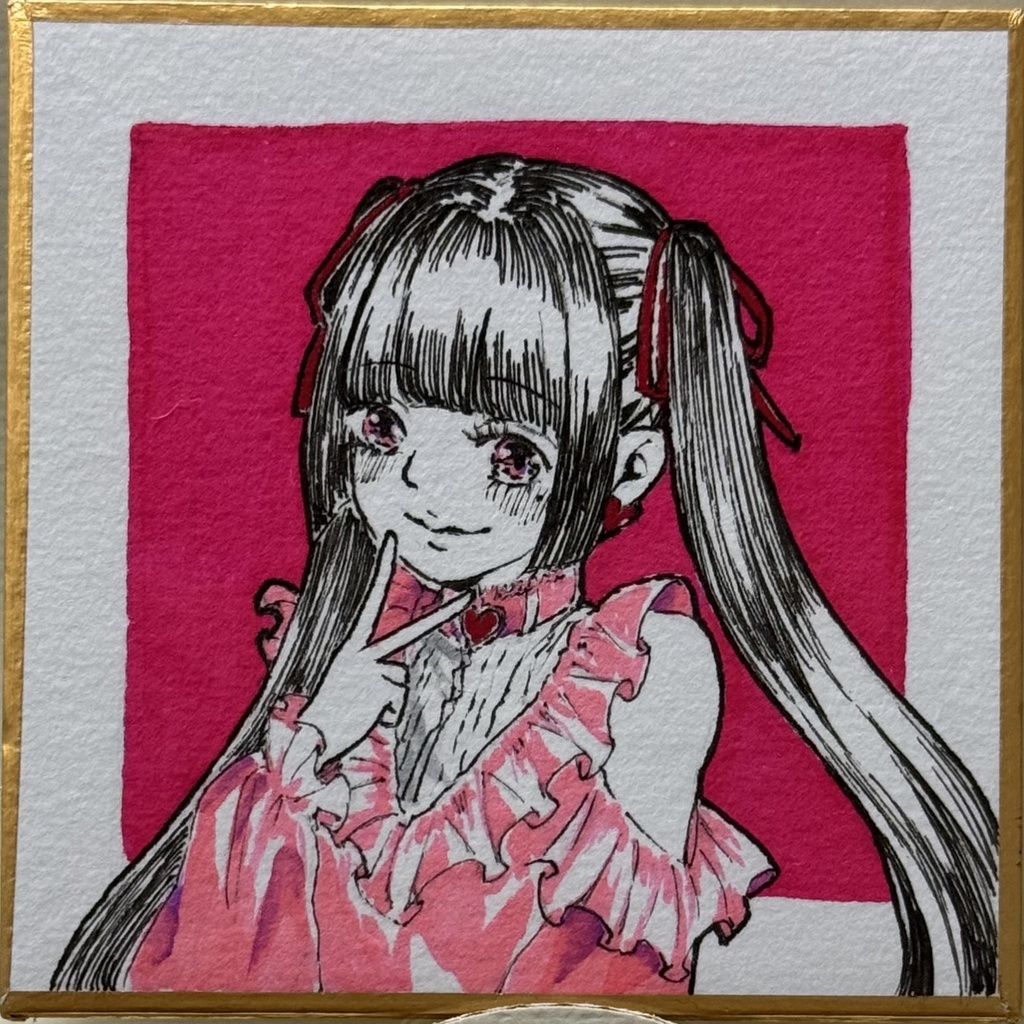 原画 豆色紙