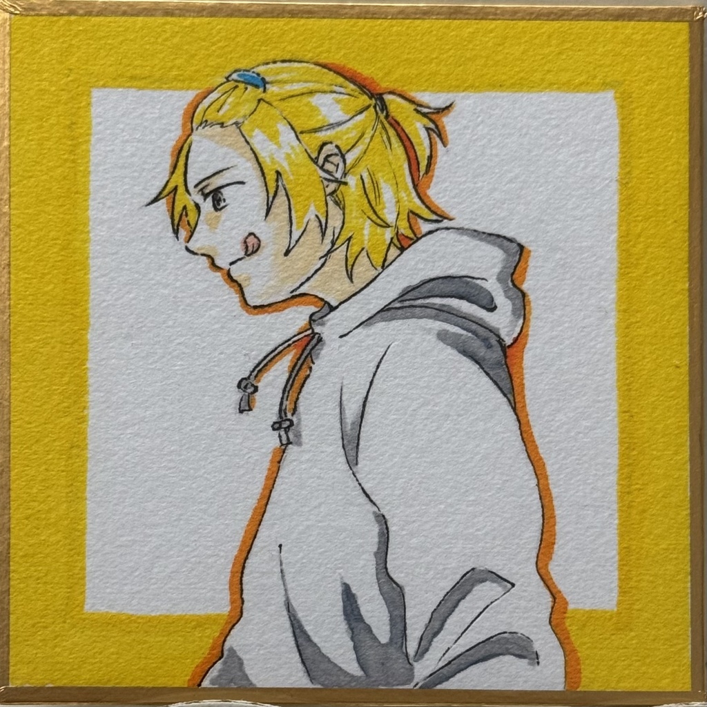 原画 豆色紙
