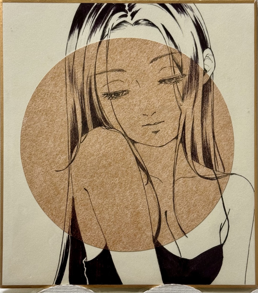 原画 ミニ色紙 フレーム付