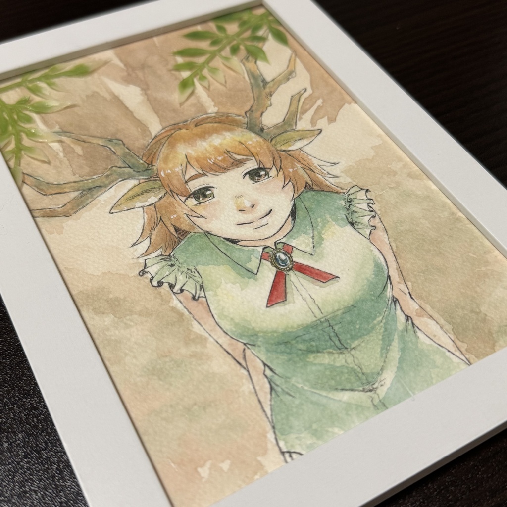 原画　フレーム付き