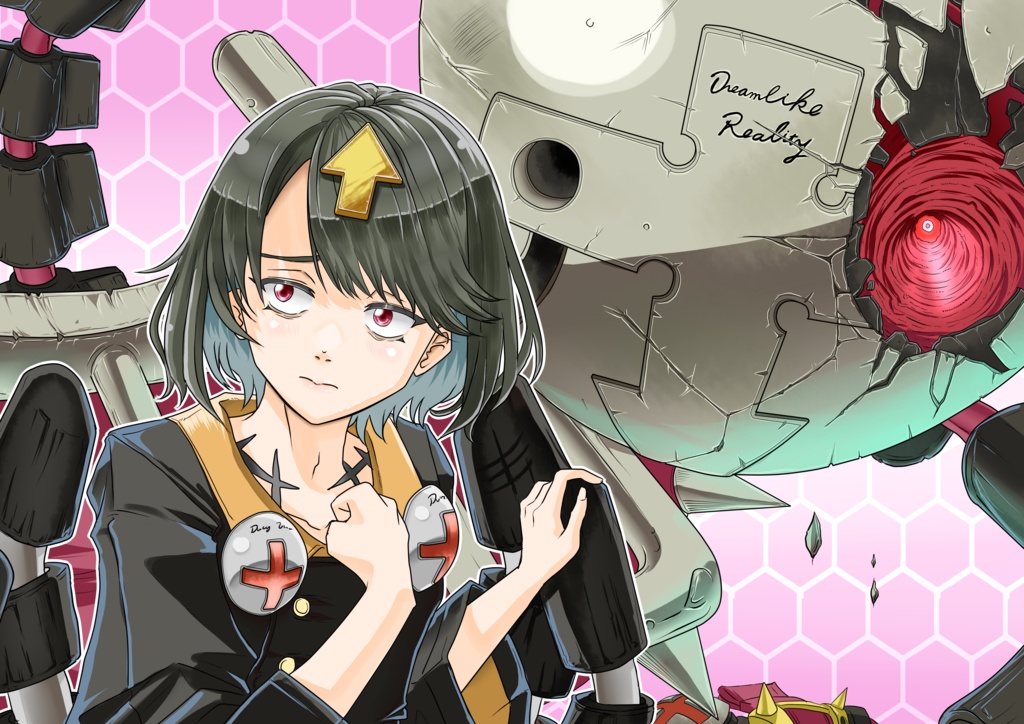 A4クリアファイル　ベッドマン？＆ディライラ