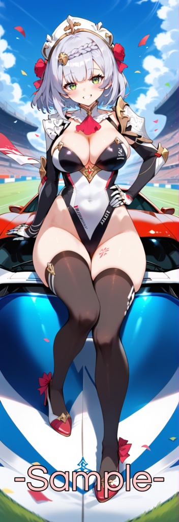 ( Noelle (Genshin Impact) / ノエル (原神) ) // (抱き枕 / Dakimakura / Bodypillow)