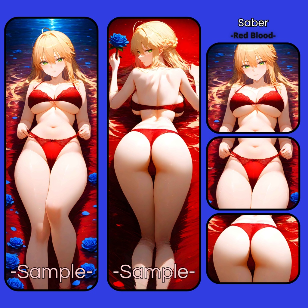 セイバー // (抱き枕 / Dakimakura / Bodypillow)