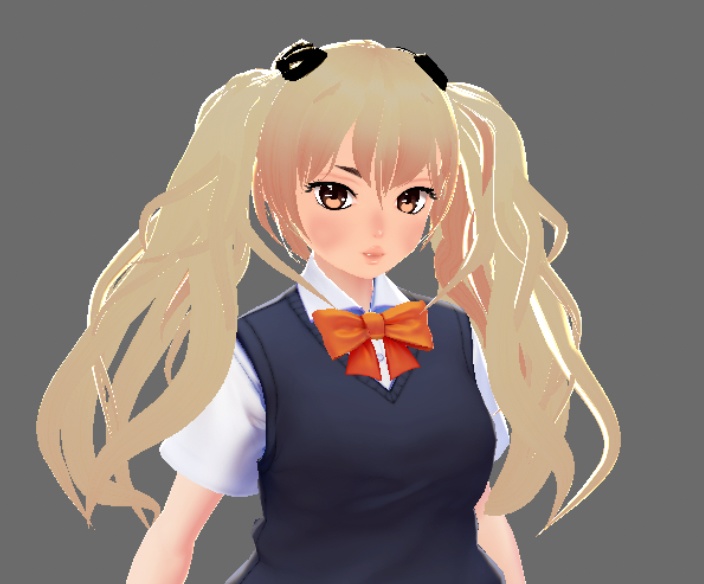 [Vroid] Hair PonyTail - ヘア