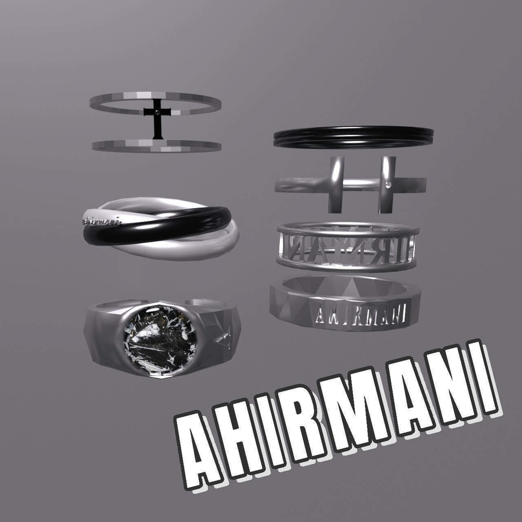 simple ringsあひるまーに