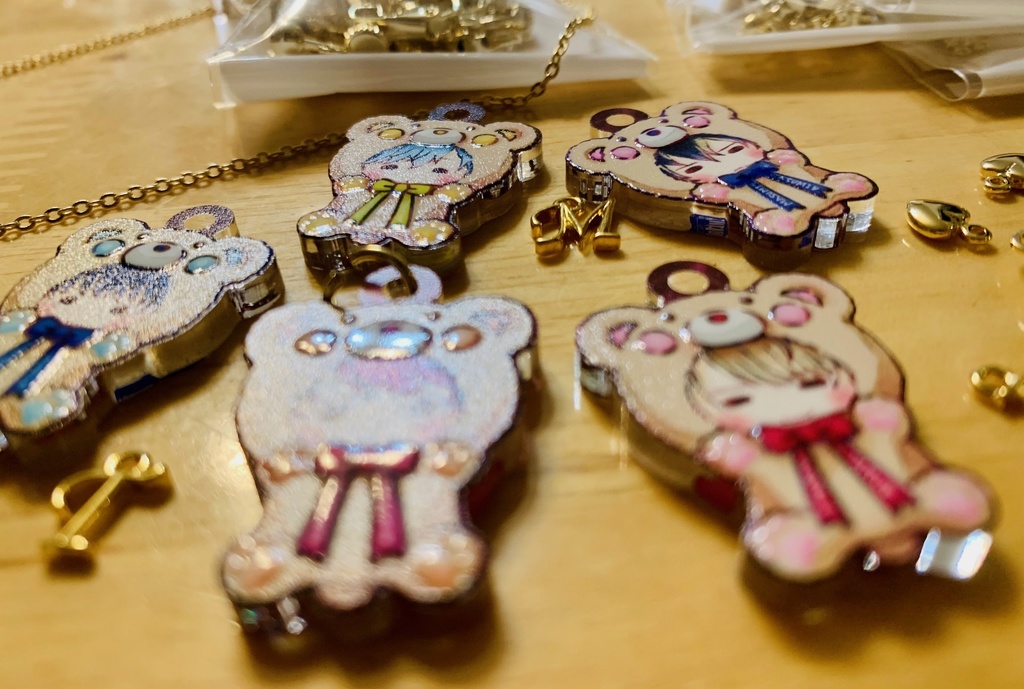 A3! くまの着ぐるみチャームマスクチャーム