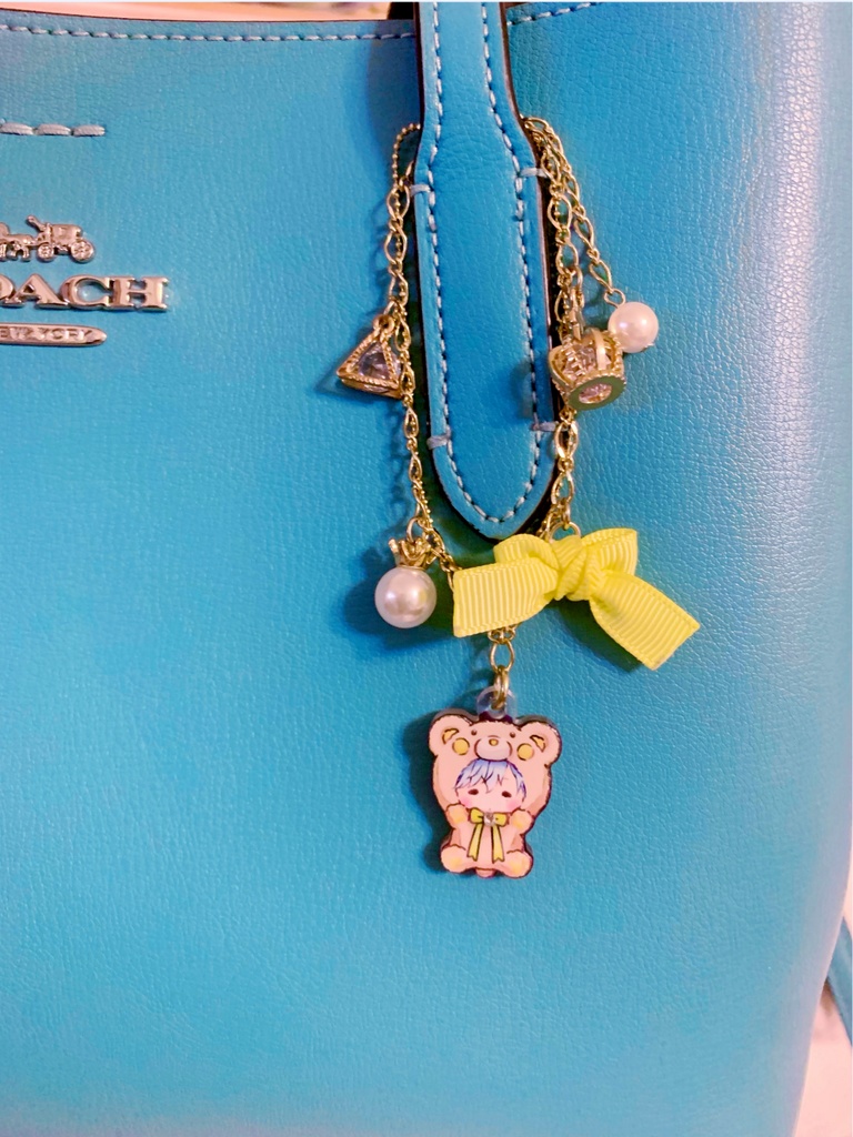 A3! くまの着ぐるみチャームブレスレット(バッグチャーム)