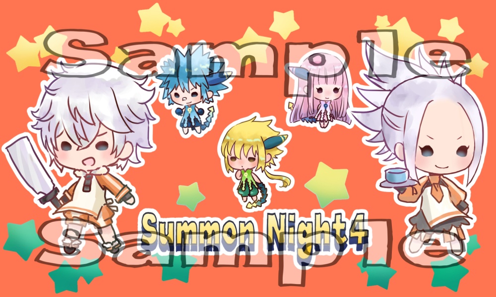 サモンナイト(3、4) カラーメッシュポーチ