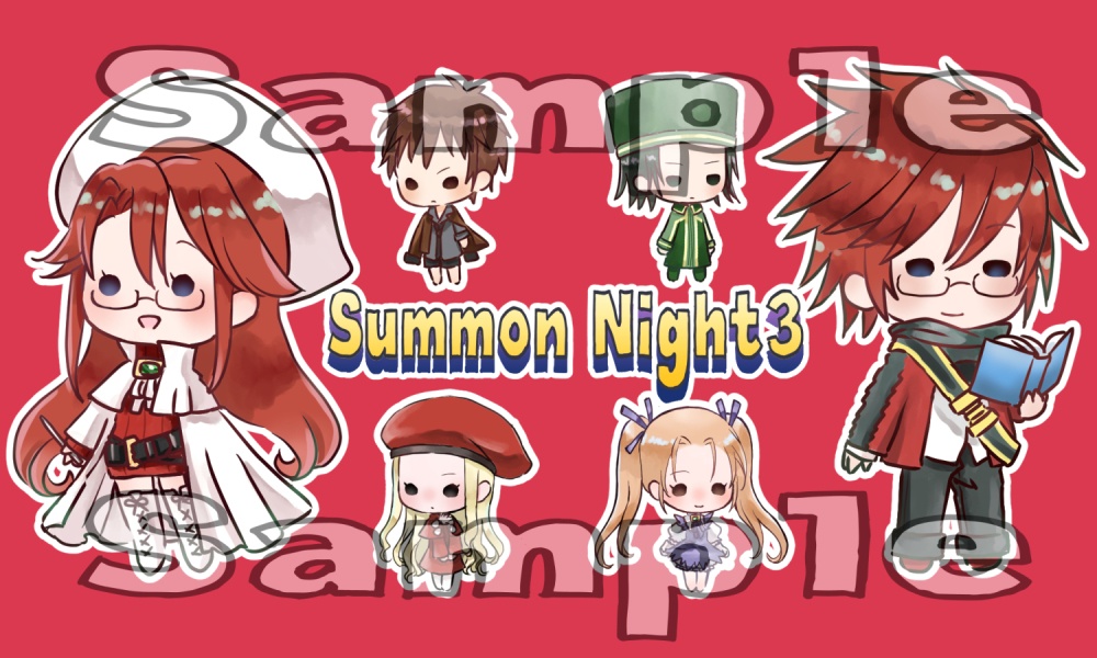 サモンナイト(3、4) カラーメッシュポーチ