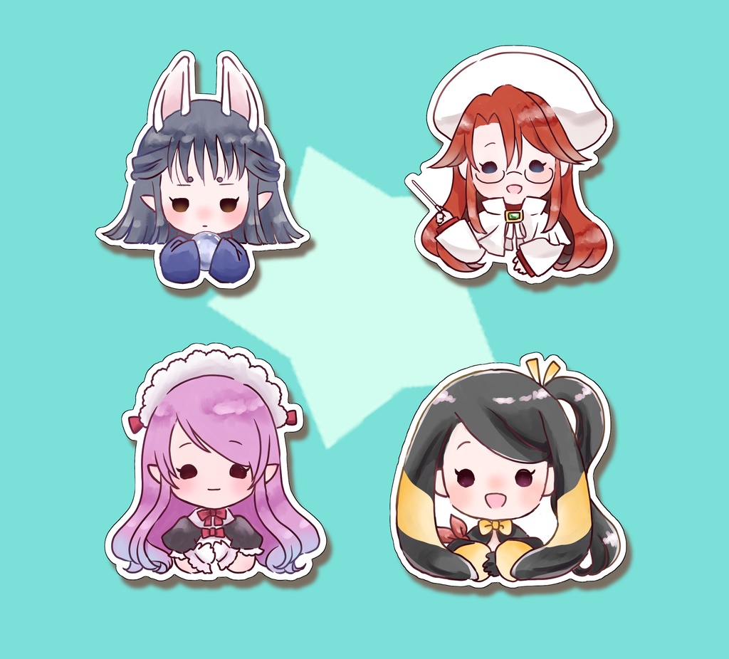 サモンナイト　みまもりアクリルクリップ