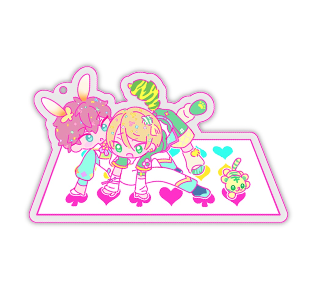 アクリルキーホルダー