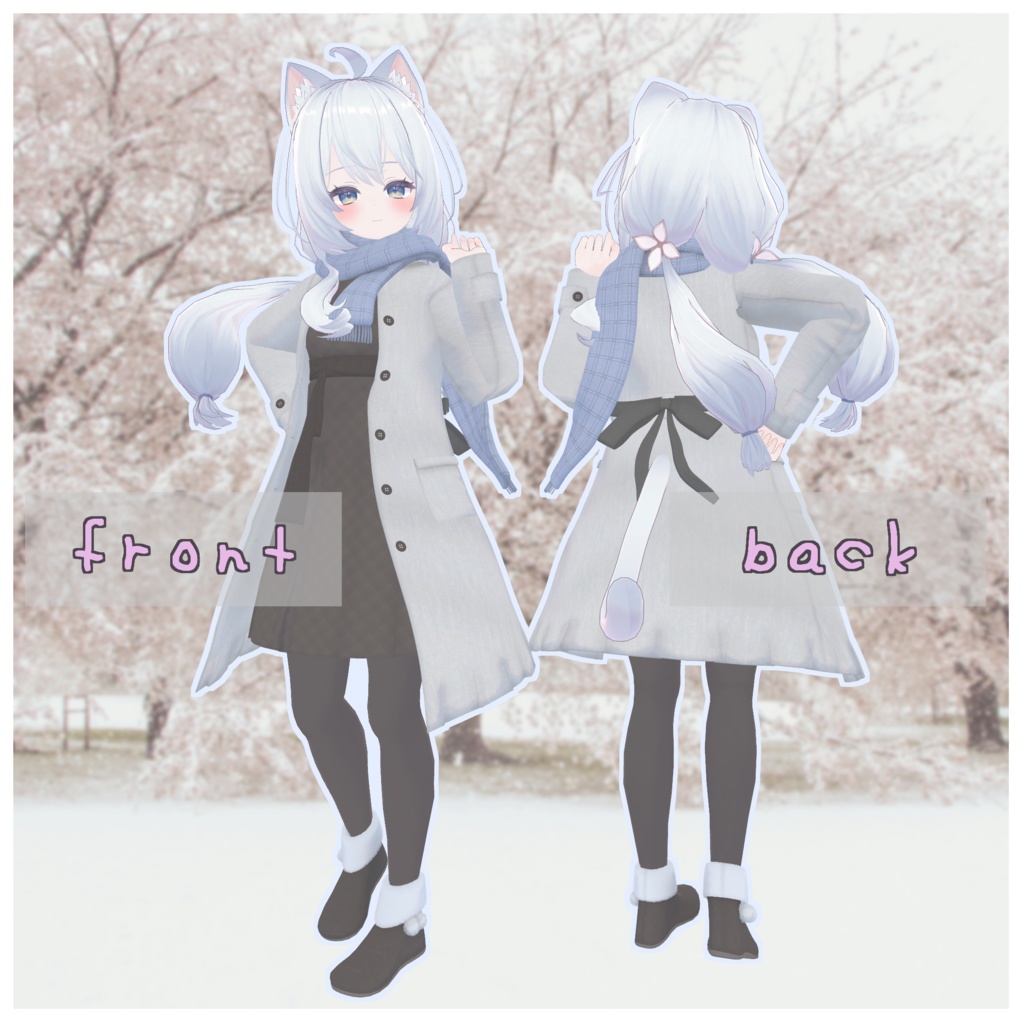 【めいゆん -meiyun- 専用衣装】春待ちマフラー