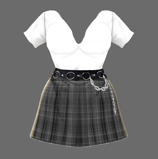 【VRoid】Edgy Outfit