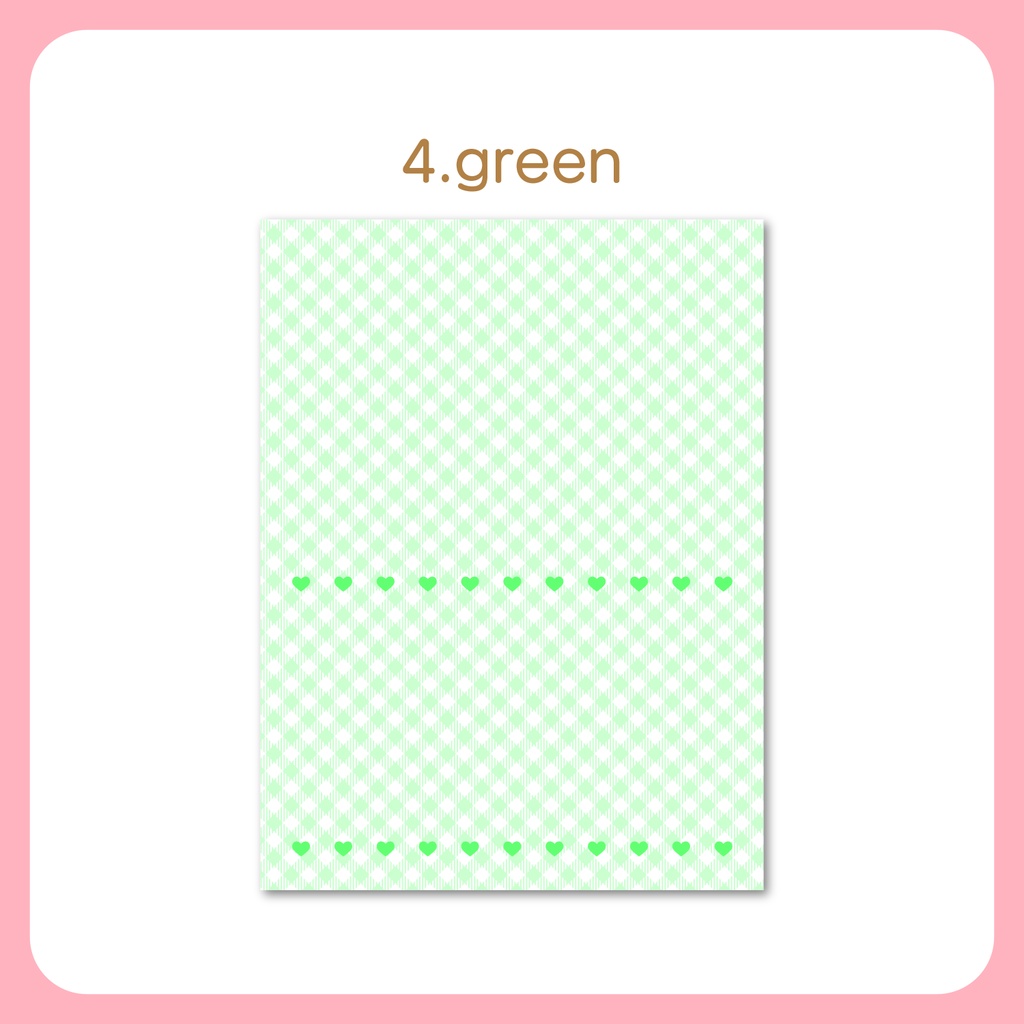 【完全入稿データ】ギンガムチェックのサークル敷布PSD【全4色/単品】