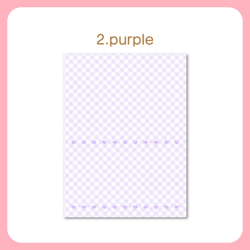 【完全入稿データ】ギンガムチェックのサークル敷布PSD【全4色/単品】