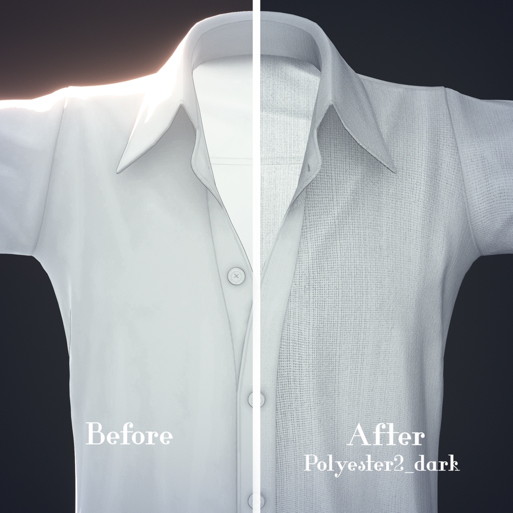 【lilToon】Polyester material