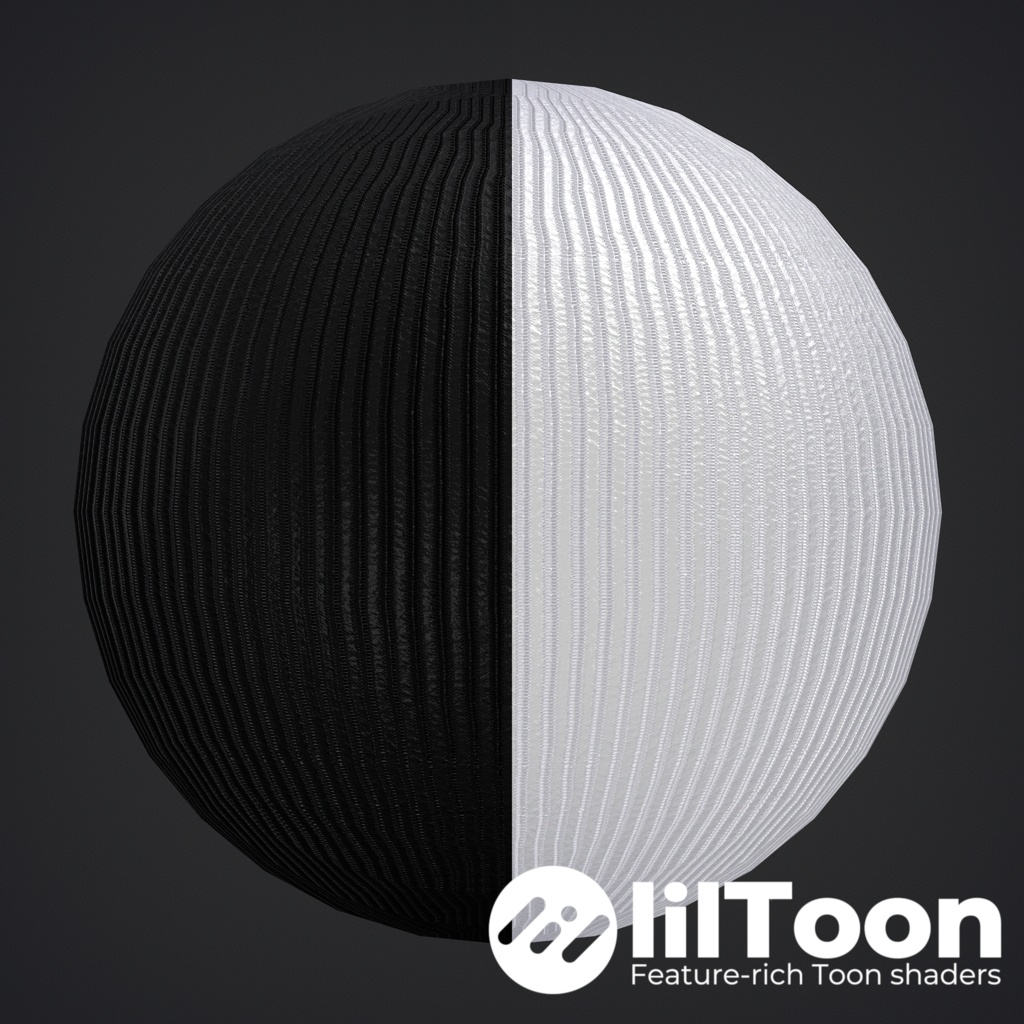 【lilToon】Corduroy material