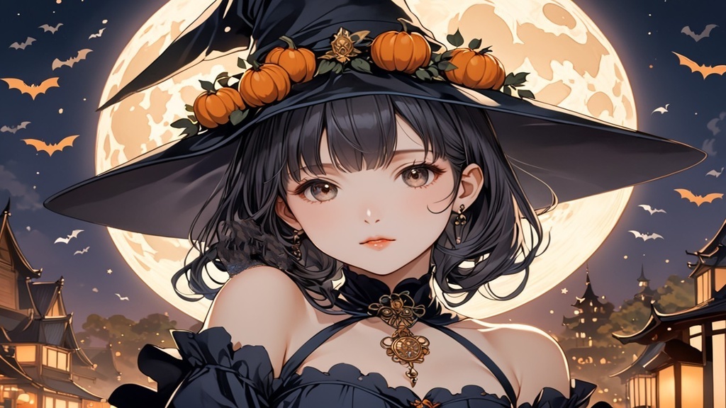 【フリーBGM】🎃月光の魔女: ハロウィンの夜の美しき姿