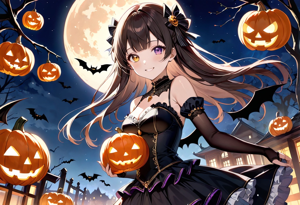 【フリーBGM】光るパンプキンと秘密の夜🌙ハロウィン