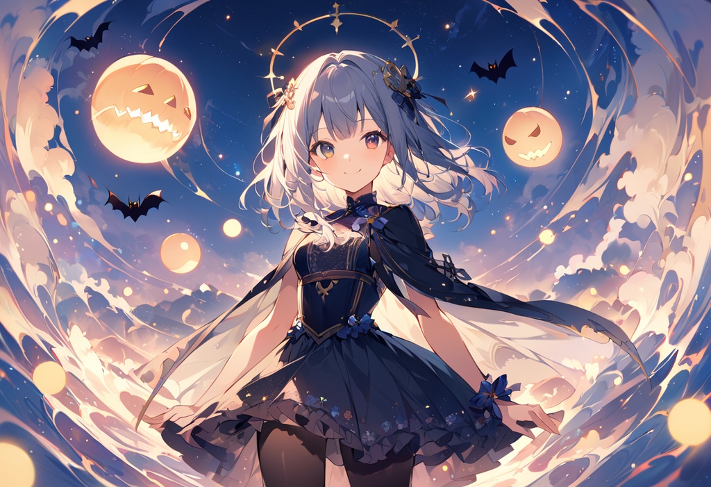 【フリーbgm】蒼き夜の幻想🌙ハロウィン