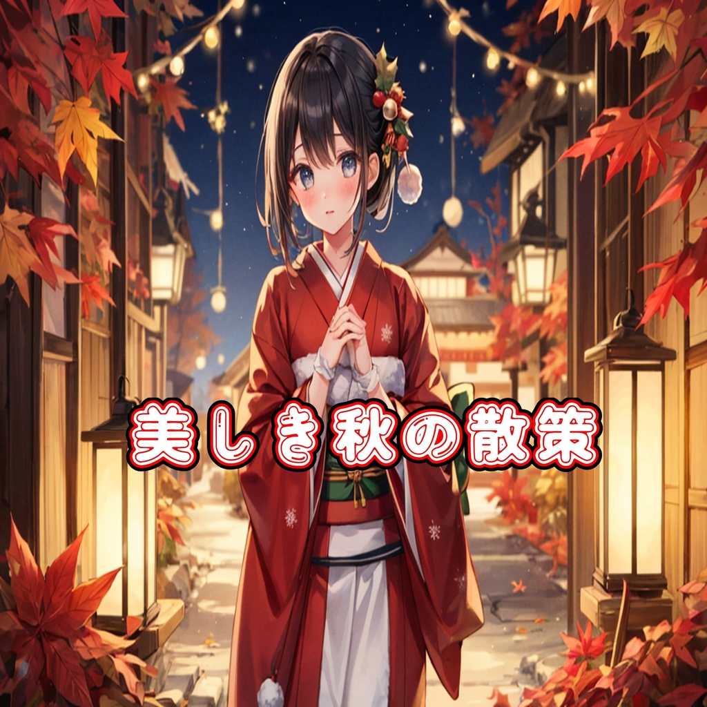 【フリーbgm】美しき秋の散策🎄和×紅葉×Xmas