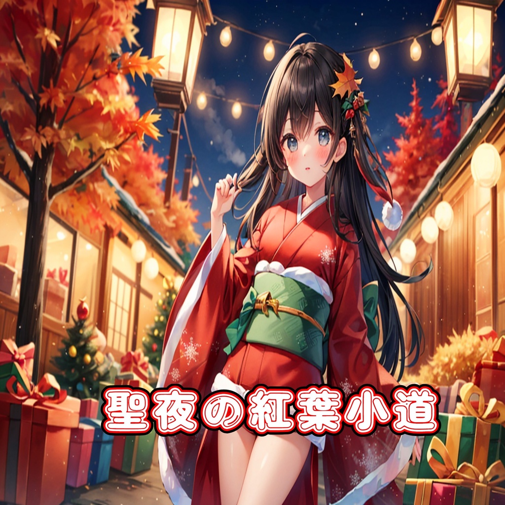【フリーbgm】聖夜の紅葉小道🎄和×紅葉×Xmas