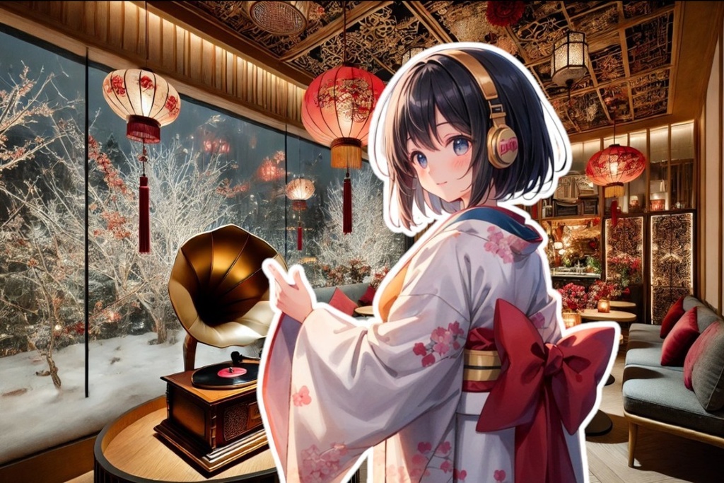 【フリーbgm】お正月×和風カフェ