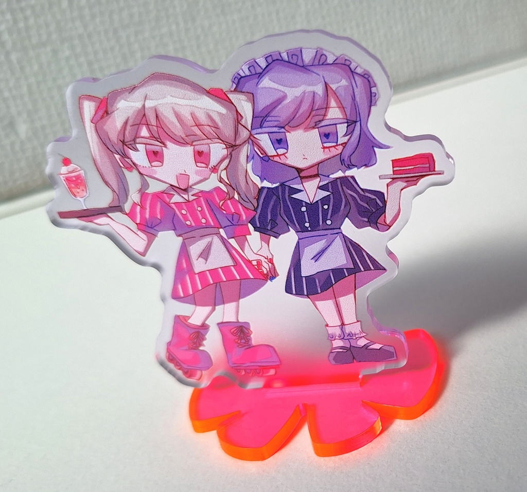 アクリルスタンド(ルベラとナズナ)