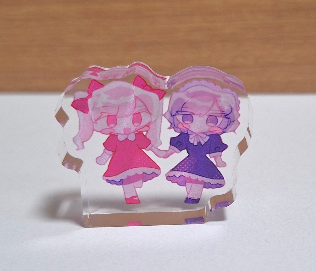 ルベナズどこでもおでかけぷち自立アクリルスタンド
