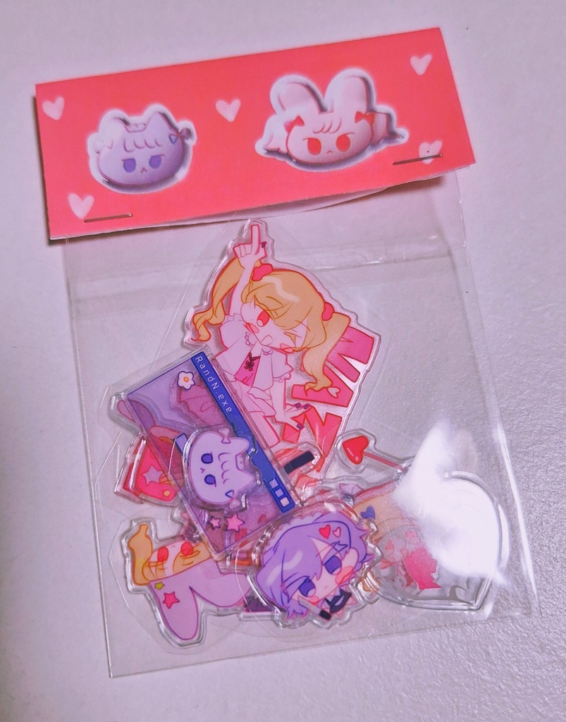 ぷくぷくフレークシール(ルベナズ)