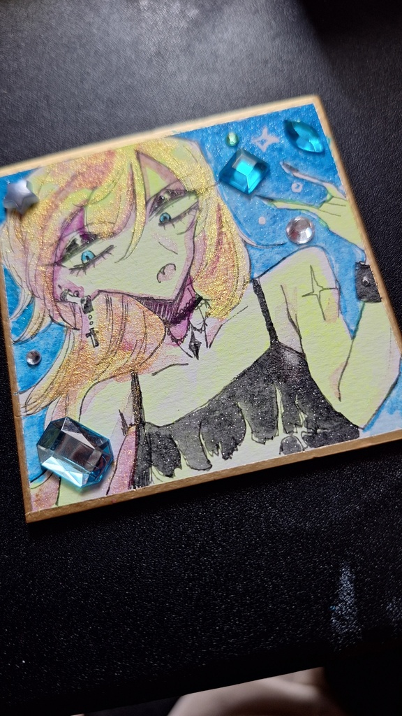ミニデコ色紙(B)