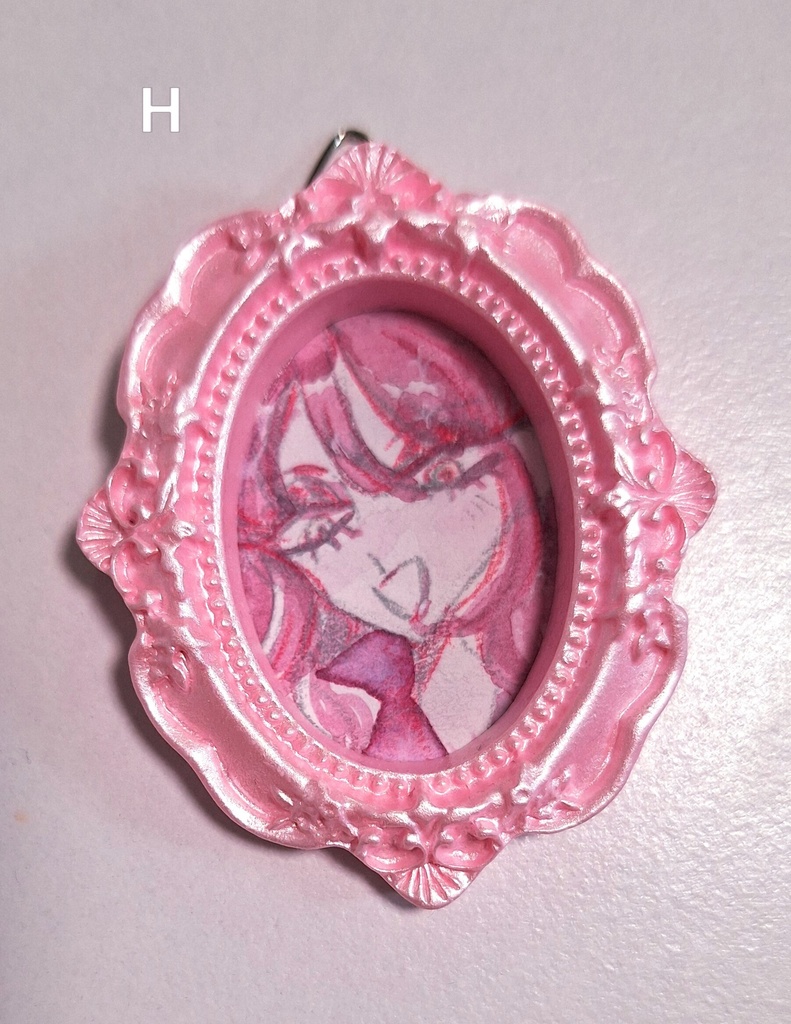ぷち額装水彩原画