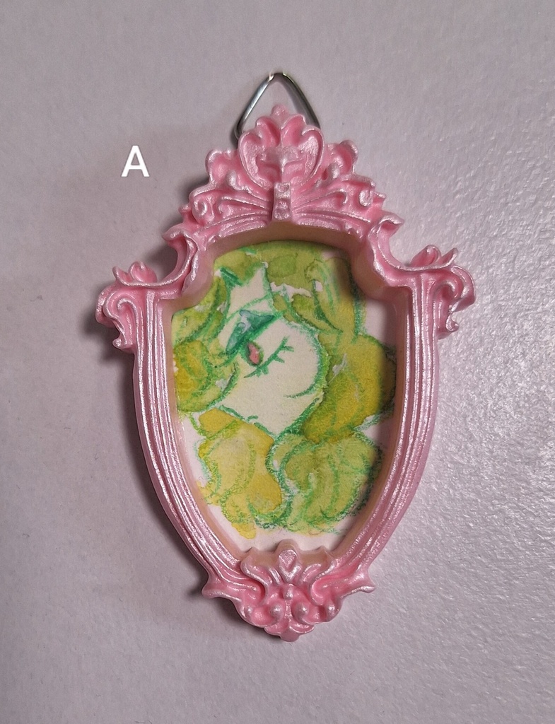 ぷち額装水彩原画