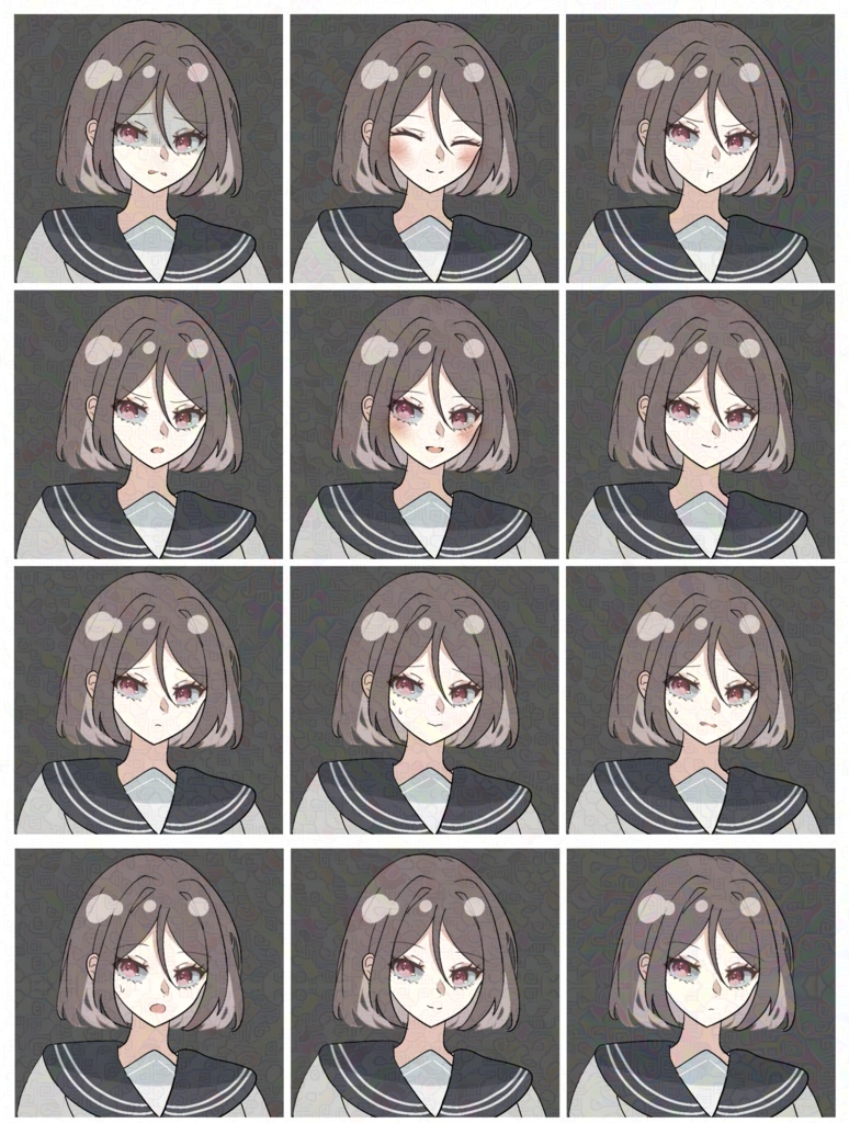 【無料版有り】立ち絵素材_全身_フリー素材_女の子