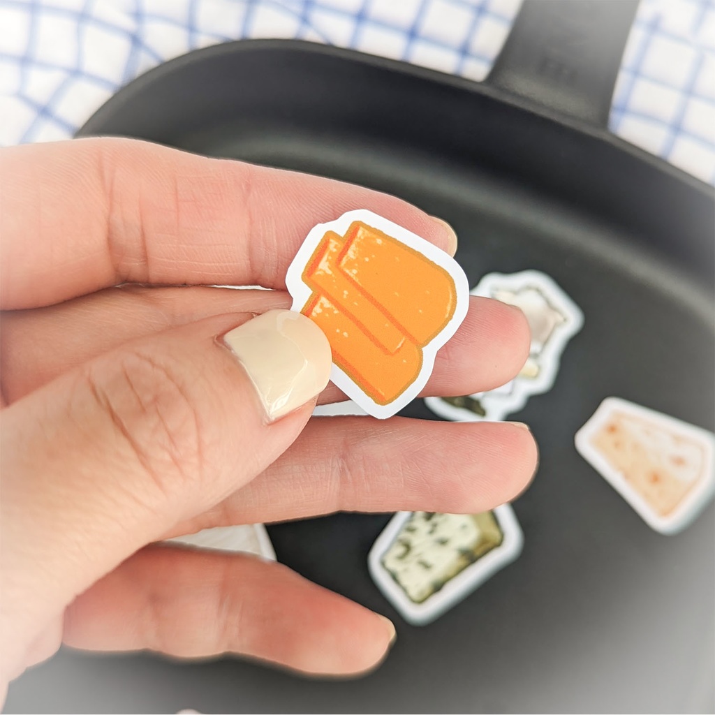 フレークシール「チーズ盛り合わせ」