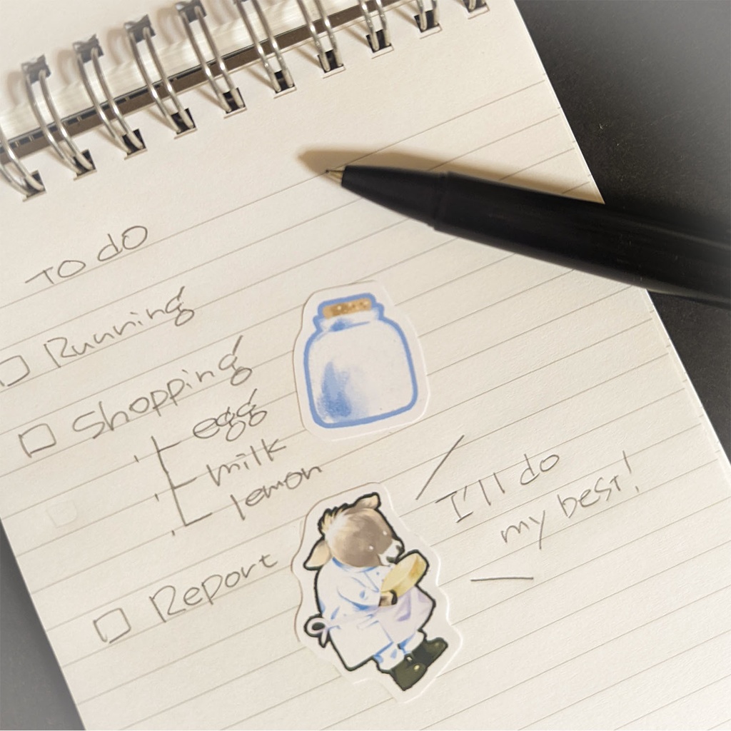 フレークシール「チーズ盛り合わせ」