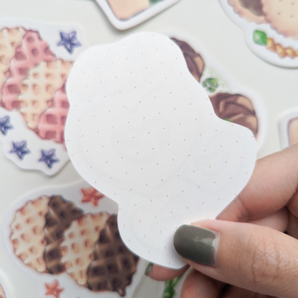 ダイカットメモ「クッキー詰め合わせ」