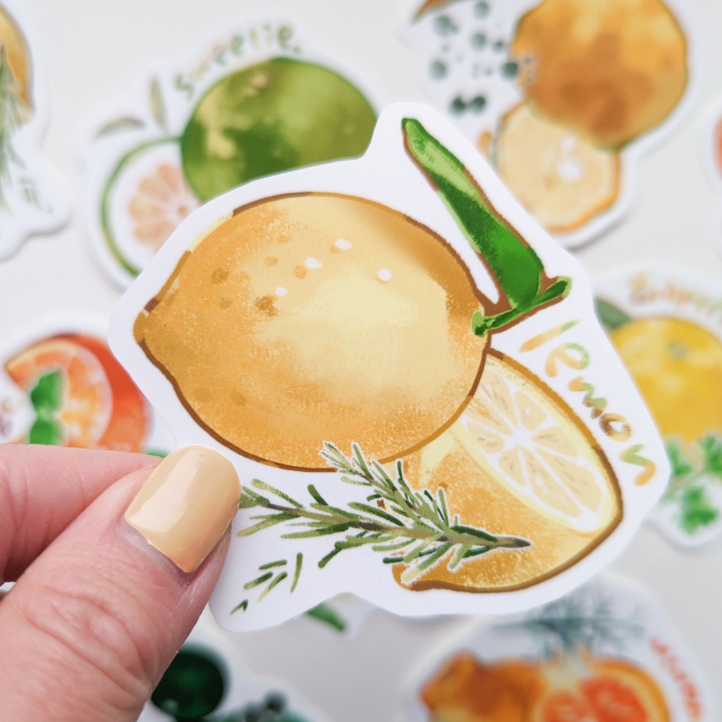 柑橘ステッカー