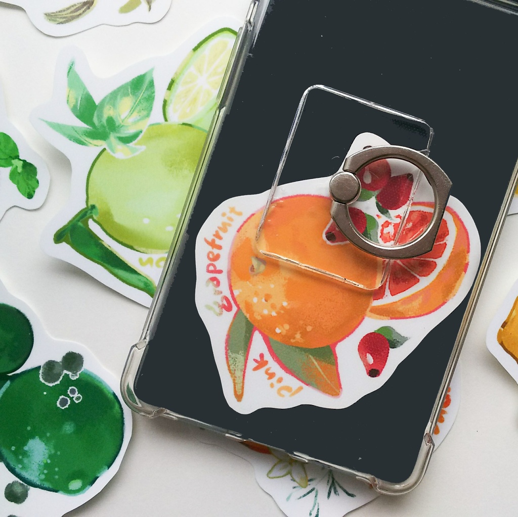 柑橘ステッカー