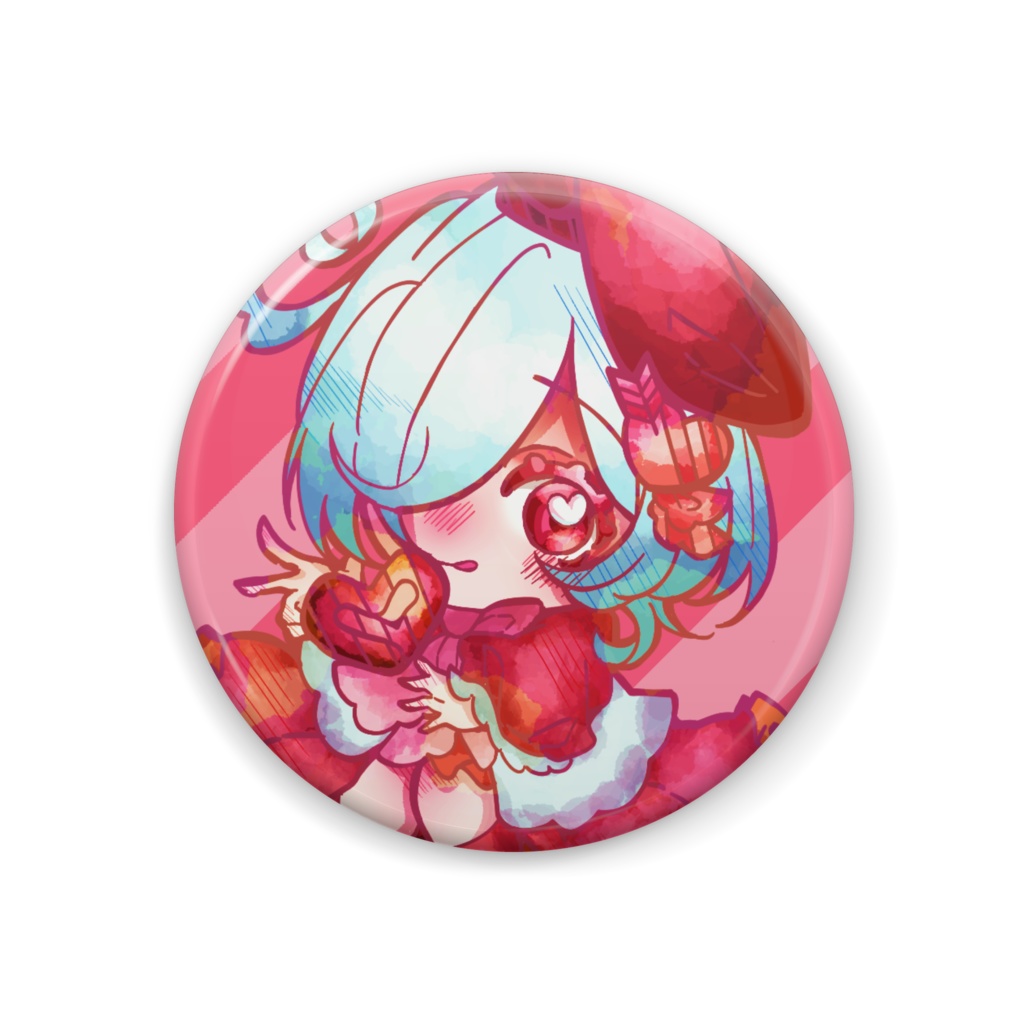 2024’s バレンタイン記念 ハッピーレンジ缶バッジ