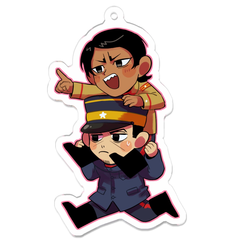 鯉登&月島 アクキー