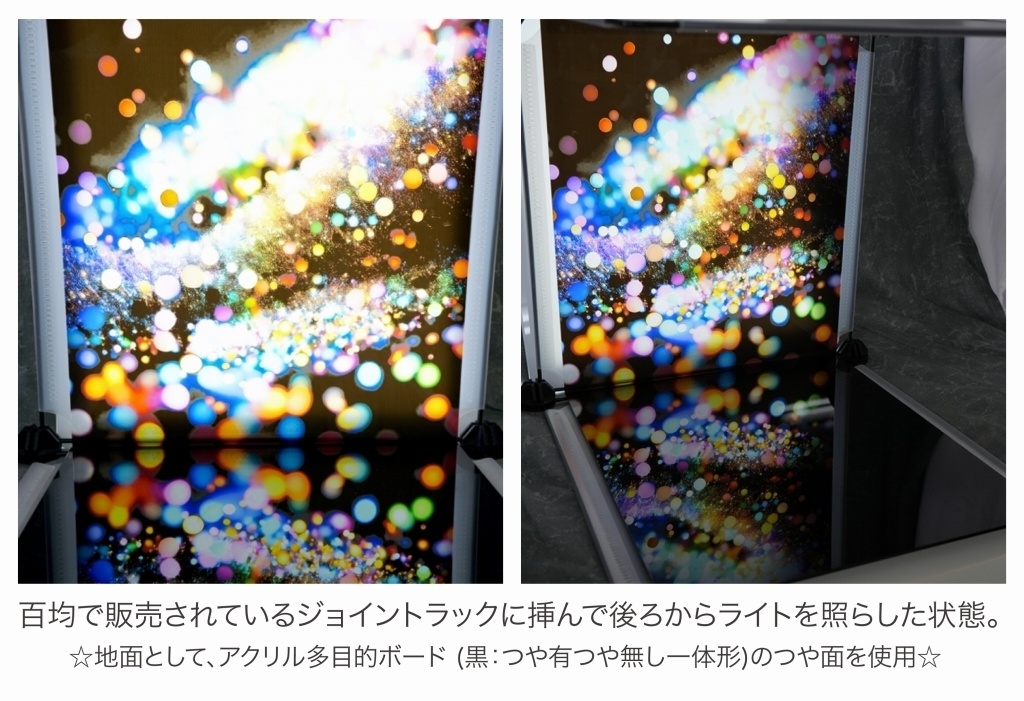 アクリル背景ボード