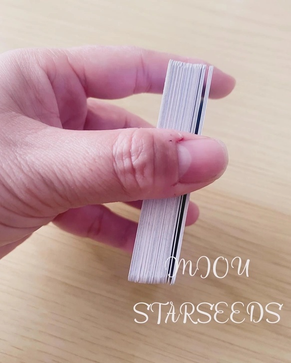 【超ミニ!】言霊開花®︎ルノルマンカードミニチュア36枚(プチ解説メモ+巾着袋付)