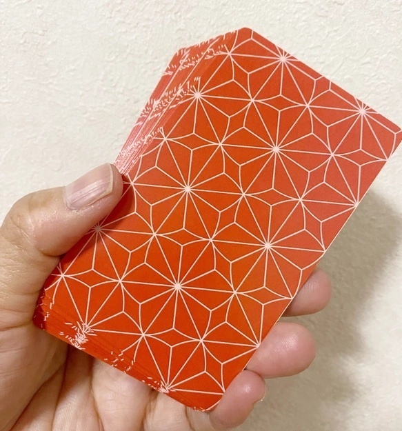 言霊開花®美文字川柳オラクルカード22枚大人女性向け和風*日本語解説付小さめサイズ*繊細さんが作った心に寄り添うカード達