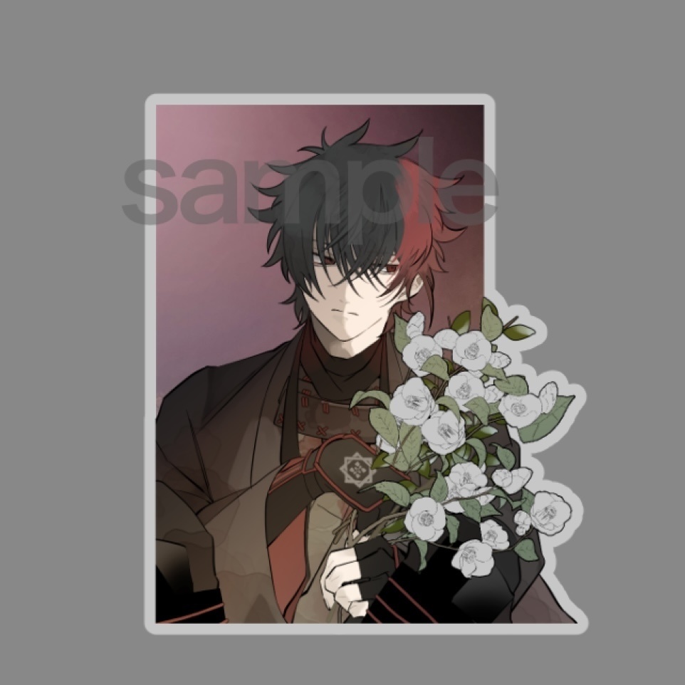 ﾋｾﾞﾝのお花しーる