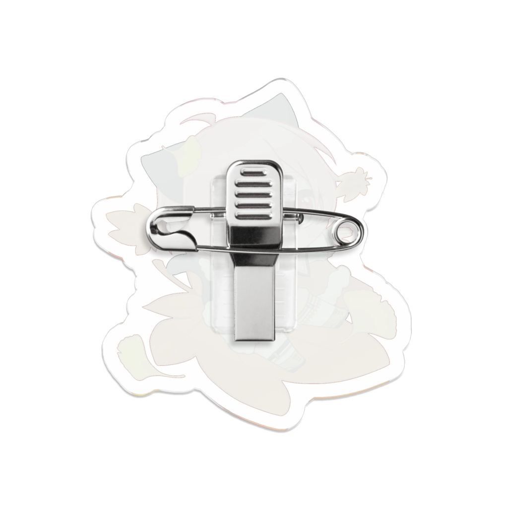 秋にゃんこアクリルバッジ