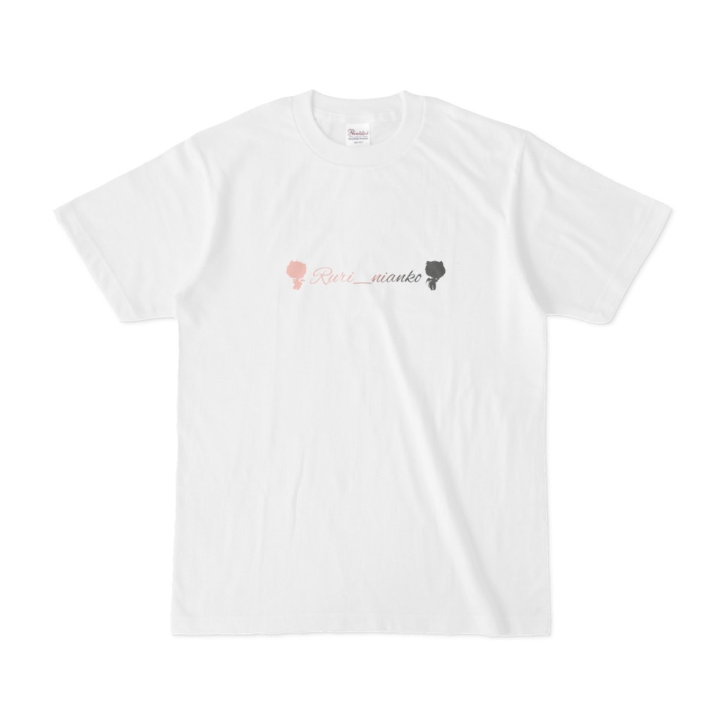 天使と悪魔にゃんこTシャツ