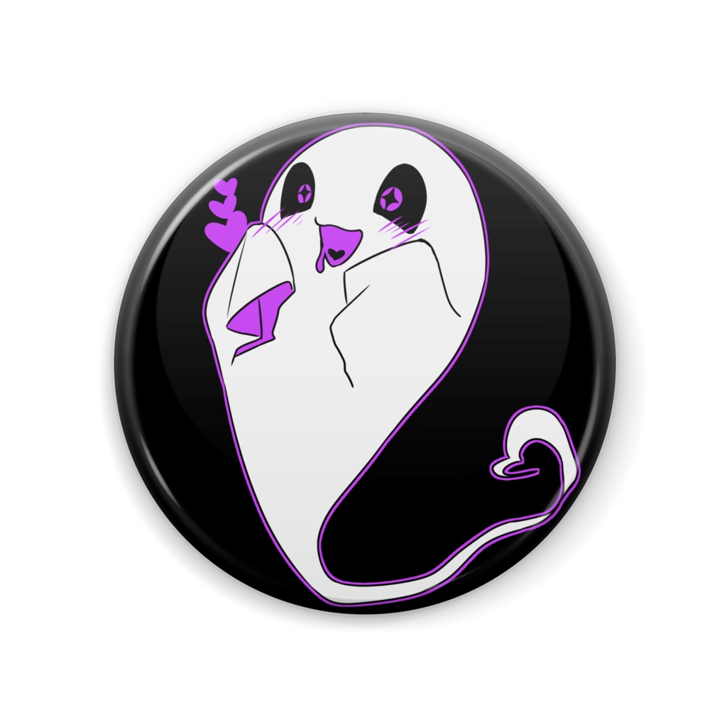 缶バッジ おばけ