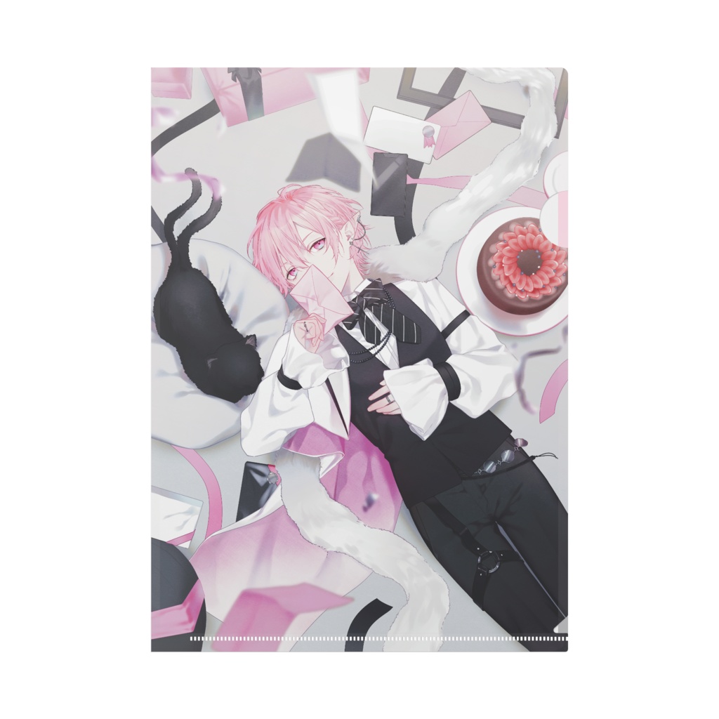 【クリアファイル】誕生日イラスト【A4】