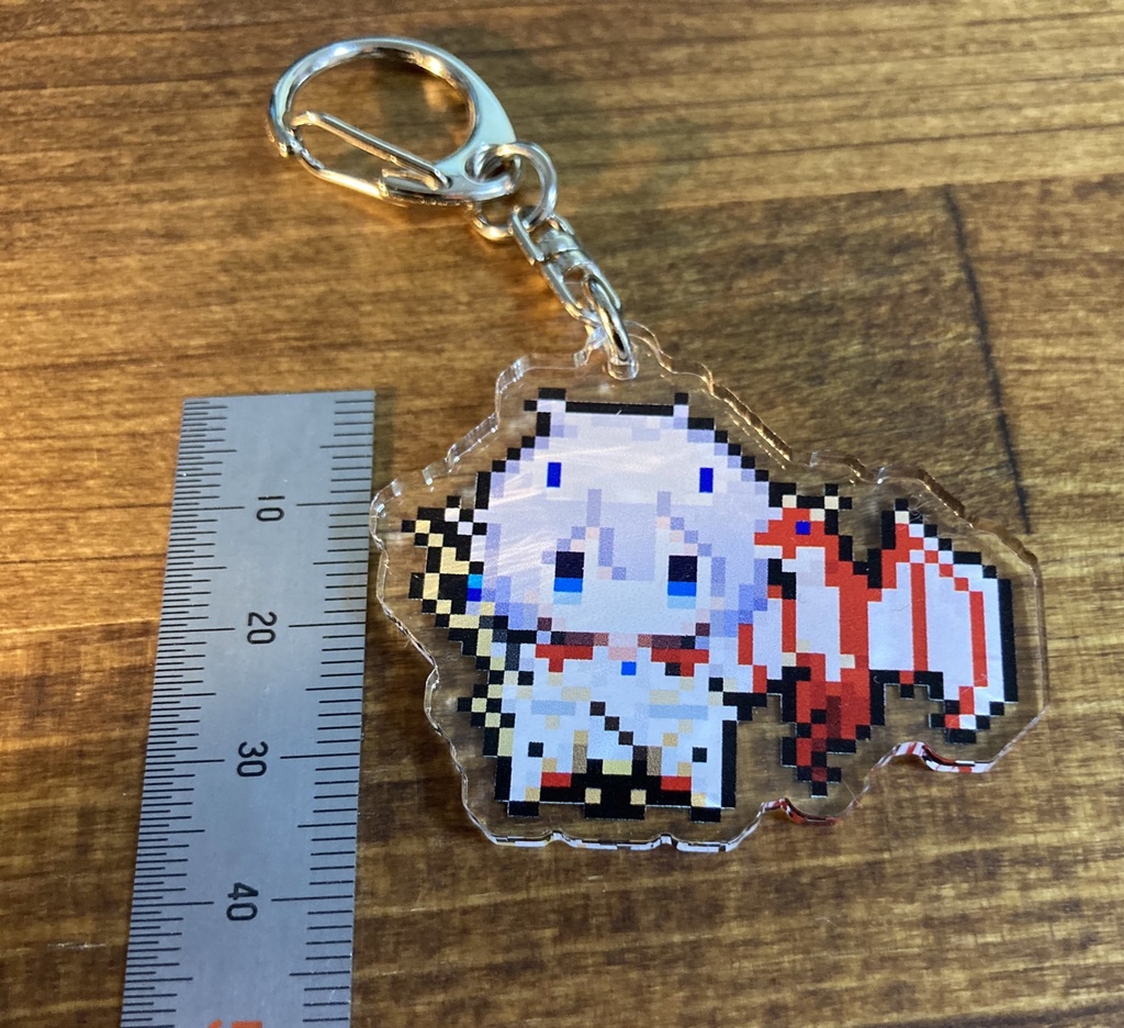 白夜レイ アクリルキーホルダー